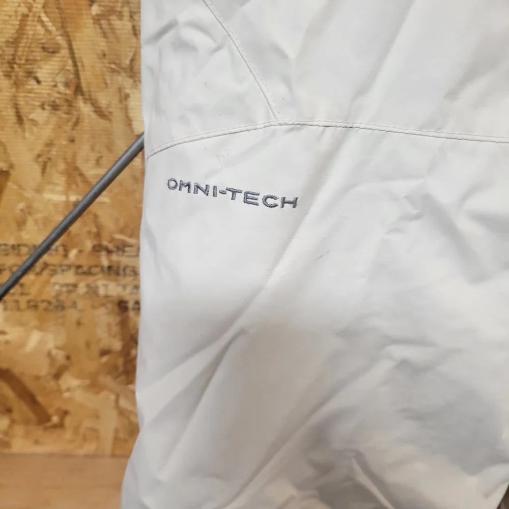 Columbia Insulated‎ White Youth Snow Pants Youth Size 10/12
